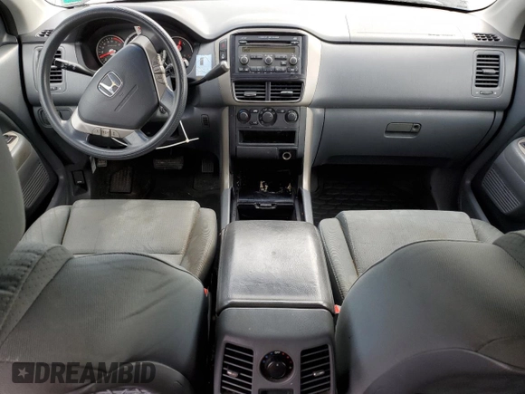 2008 Honda Pilot VP with VIN 5FNYF18208B030318, listed as a Copart auction lot 50926455 with 154,587 mi miles and Salvage Title. Bid and sale history available at DreamBid. Image 8.