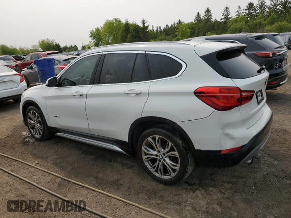 2016 BMW X1 xDrive28i z VIN WBXHT3C38G5F66931, wystawiony jako Copart lot #56720455 z przebiegiem 118 134 mil mil oraz Szkoda całkowita • Salvage title. Historia ofert i sprzedaży dostępna na DreamBid. Obrazek 2.