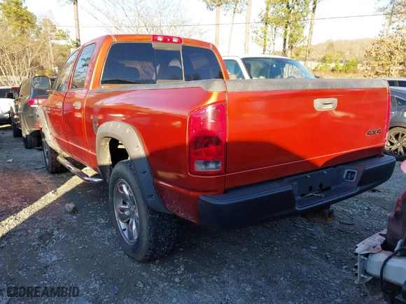 2005 Dodge Ram 1500 SLT with VIN 1D7HU18D15S321633, listed as a IAAI auction lot 41263991 with 241,701 mi miles. Bid and sale history available at carsss.com. Image 3.