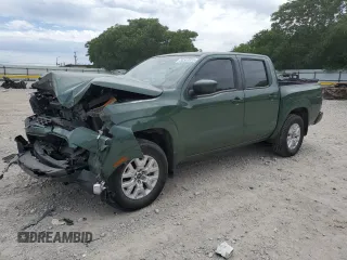 2022 Nissan Frontier SV with VIN 1N6ED1EK3NN654556, listed as a Copart auction lot 56589825 with 42,615 mi miles and Salvage title. Bid and sale history available at DreamBid. Image 1.