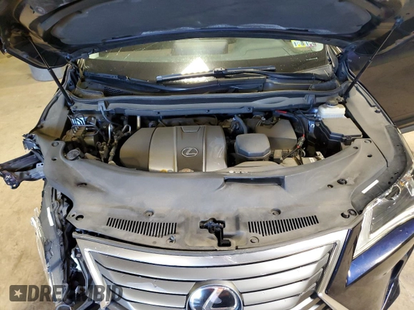 2018 Lexus RX 350 z VIN 2T2BZMCA1JC161244, wystawiony jako Copart lot #55140755 z przebiegiem 60 096 mil mil oraz Szkoda całkowita • Salvage title. Historia ofert i sprzedaży dostępna na DreamBid. Obrazek 12.
