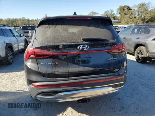 2023 Hyundai Santa Fe Hybrid SEL Premium with VIN 5NMS3DA14PH023676, listed as a Copart auction lot 75521434 with 4,222 mi miles and Salvage Title. Bid and sale history available at carsss.com. Image 6.