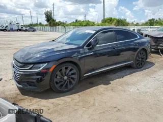 2019 Volkswagen Arteon SE R-Line with VIN WVWFR7AN6KE028331, listed as a Copart auction lot 66108724 with 59,516 mi miles and Salvage title. Bid and sale history available at DreamBid. Image 1.