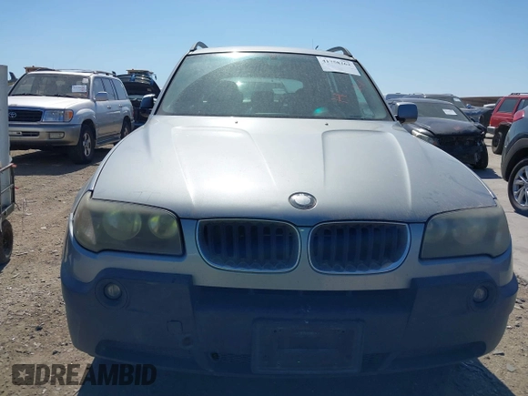 2005 BMW X3 3.0i with VIN WBXPA934X5WD03196, listed as a IAAI auction lot 41758262 with 136,523 mi miles. Bid and sale history available at carsss.com. Image 6.