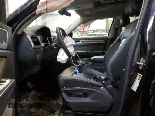 2022 Volkswagen Atlas SEL with VIN 1V2BR2CAXNC537557, listed as a Copart auction lot 44645335 with 48,374 mi miles and Salvage title. Bid and sale history available at DreamBid. Image 7.