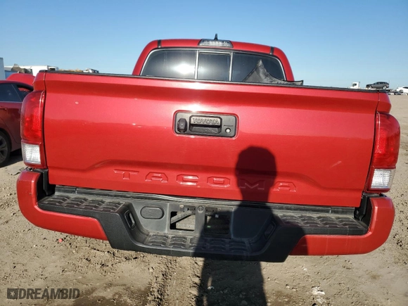 2017 Toyota Tacoma SR with VIN 5TFAX5GN3HX088415, listed as a Copart auction lot 46703015 with 129,317 mi miles and Salvage Title. Bid and sale history available at carsss.com. Image 6.