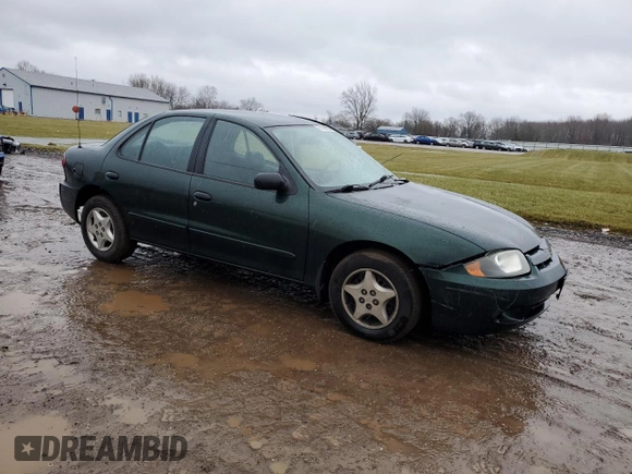 2004 Chevrolet Cavalier with VIN 1G1JC52F747318228, listed as a Copart auction lot 85100634 with 126,016 mi miles and Salvage Title. Bid and sale history available at DreamBid. Image 4.