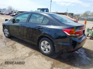 2015 Honda Civic LX with VIN 19XFB2F55FE074310, listed as a IAAI auction lot 42070495 with 141,943 mi miles and . Bid and sale history available at DreamBid. Image 3.