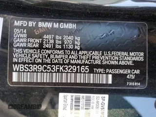 2015 BMW M4 with VIN WBS3R9C53FK329165, listed as a Copart auction lot 48351634 with 135,757 mi miles. Bid and sale history available at carsss.com. Image 13.