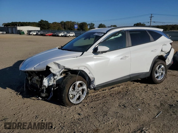 2024 Hyundai Tucson SEL with VIN 5NMJBCDE1RH353642, listed as a Copart auction lot 77195424 with 15,911 mi miles and Salvage Title. Bid and sale history available at carsss.com. Image 1.