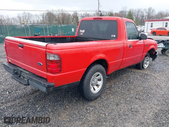 2004 Ford Ranger XL with VIN 1FTYR10U54PA23448, listed as a IAAI auction lot 41965530 with 230,128 mi miles and . Bid and sale history available at carsss.com. Image 4.