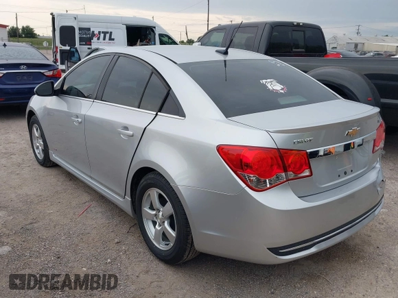 2014 Chevrolet Cruze 1LT with VIN 1G1PC5SB1E7229344, listed as a IAAI auction lot 42196094 with 97,226 mi miles and . Bid and sale history available at DreamBid. Image 3.