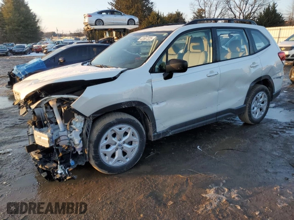 2021 Subaru Forester with VIN JF2SKADC4MH444763, listed as a Copart auction lot 42587325 with 72,668 mi miles and Salvage Title. Bid and sale history available at carsss.com. Image 1.