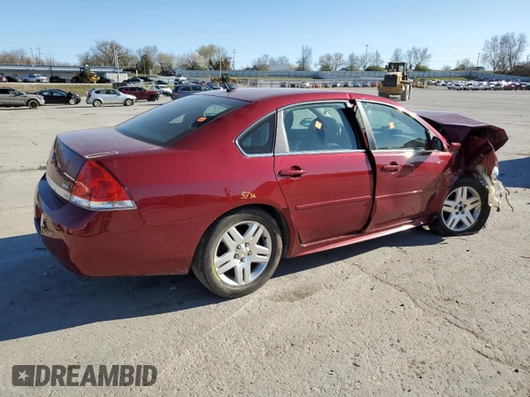 2011 Chevrolet Impala LT Retail with VIN 2G1WB5EK8B1174507, listed as a Copart auction lot 48901135 with Not Provided miles and Salvage Title. Bid and sale history available at DreamBid. Image 3.