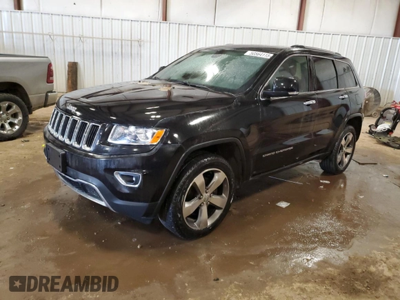 2014 Jeep Grand Cherokee Limited with VIN 1C4RJFBGXEC566996, listed as a Copart auction lot 50564115 with Not Provided miles and Clean Title. Bid and sale history available at DreamBid. Image 1.