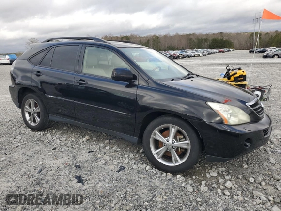 2007 Lexus RX 400h z VIN JTJGW31U472004368, wystawiony jako Copart lot #48008365 z przebiegiem 166 460 mil mil oraz Czysty tytuł • Clean title. Historia ofert i sprzedaży dostępna na DreamBid. Obrazek 4.