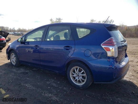 2015 Toyota Prius v Two with VIN JTDZN3EUXFJ023472, listed as a Copart auction lot 52605955 with 223,030 mi miles and Clean Title. Bid and sale history available at carsss.com. Image 2.