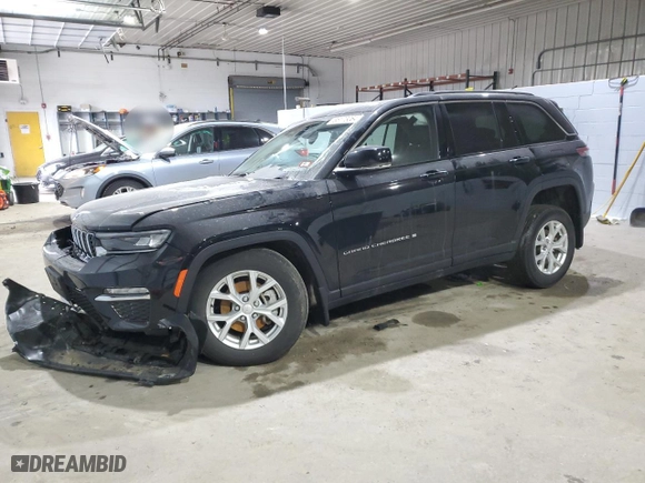 2023 Jeep Grand Cherokee Limited with VIN 1C4RJHBG0PC535898, listed as a Copart auction lot 86173064 with 28,110 mi miles and Salvage Title. Bid and sale history available at carsss.com. Image 1.