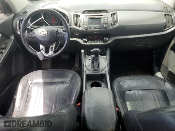 2012 Kia Sportage SX with VIN KNDPC3A60C7176018, listed as a Copart auction lot 57940525 with 201,932 mi miles and Salvage title. Bid and sale history available at DreamBid. Image 8.
