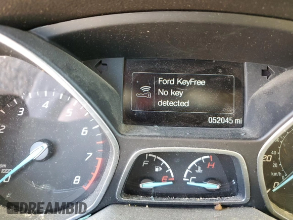 2014 Ford Escape Titanium with VIN 1FMCU9J90EUD94405, listed as a Copart auction lot 68489754 with 52,045 mi miles and Salvage Title. Bid and sale history available at DreamBid. Image 9.