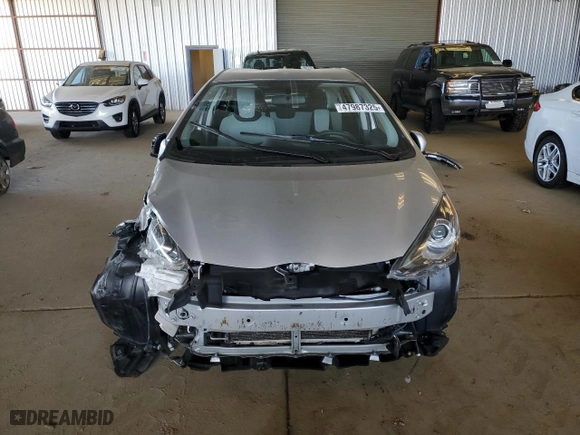 2015 Toyota Prius c One with VIN JTDKDTB3XF1582777, listed as a Copart auction lot 47987325 with 123,109 mi miles and Salvage Title. Bid and sale history available at carsss.com. Image 5.