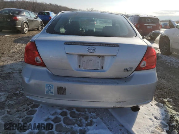 2007 Scion tC Spec with VIN JTKDE177270205026, listed as a Copart auction lot 82774994 with 0 mi miles and Salvage Title. Bid and sale history available at carsss.com. Image 6.