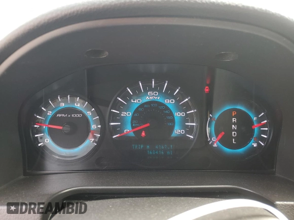 2012 Ford Fusion SE with VIN 3FAHP0HA3CR400074, listed as a Copart auction lot 59180065 with 168,416 mi miles and Salvage title. Bid and sale history available at DreamBid. Image 9.