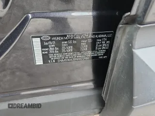 2022 Hyundai Santa Fe SE with VIN 5NMS14AJ5NH372980, listed as a Copart auction lot 60318535 with 61,418 mi miles and Salvage title. Bid and sale history available at DreamBid. Image 13.