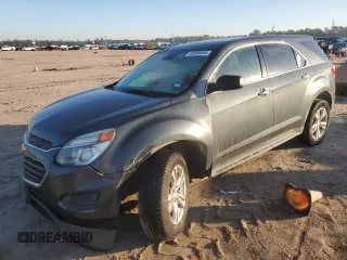 2017 Chevrolet Equinox LS with VIN 2GNALBEK0H1573120, listed as a Copart auction lot 85936054 with 158,962 mi miles and Salvage Title. Bid and sale history available at carsss.com. Image 1.