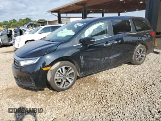2024 Honda Odyssey Touring with VIN 5FNRL6H86RB011515, listed as a Copart auction lot 62729045 with 26,923 mi miles and Salvage title. Bid and sale history available at DreamBid. Image 1.