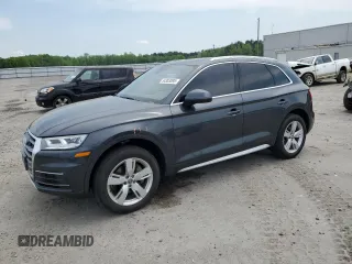 2018 Audi Q5 Premium Plus z VIN WA1BNAFY3J2021034, wystawiony jako Copart lot #54383095 z przebiegiem 118 338 mil mil oraz Szkoda całkowita • Salvage title. Historia ofert i sprzedaży dostępna na DreamBid. Obrazek 1.