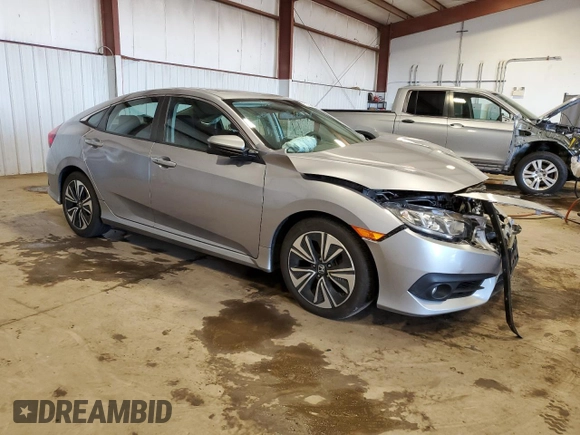 2017 Honda Civic Sedan EX-T with VIN 19XFC1F34HE203114, listed as a Copart auction lot 51485085 with 58,383 mi miles and Salvage Title. Bid and sale history available at carsss.com. Image 4.