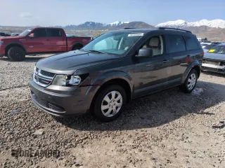 2016 Dodge Journey SE with VIN 3C4PDCAB4GT249709, listed as a Copart auction lot 52209685 with 143,923 mi miles and Salvage Title. Bid and sale history available at carsss.com. Image 1.
