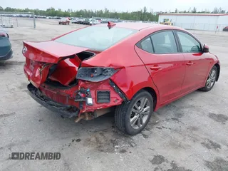 2018 Hyundai Elantra SEL with VIN 5NPD84LF9JH311710, listed as a IAAI auction lot 41680156 with 107,269 mi miles and . Bid and sale history available at DreamBid. Image 4.