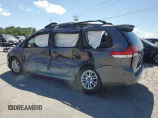 2012 Toyota Sienna XLE AAS with VIN 5TDYK3DC4CS197176, listed as a Copart auction lot 57942845 with Not provided miles and Salvage title. Bid and sale history available at DreamBid. Image 2.