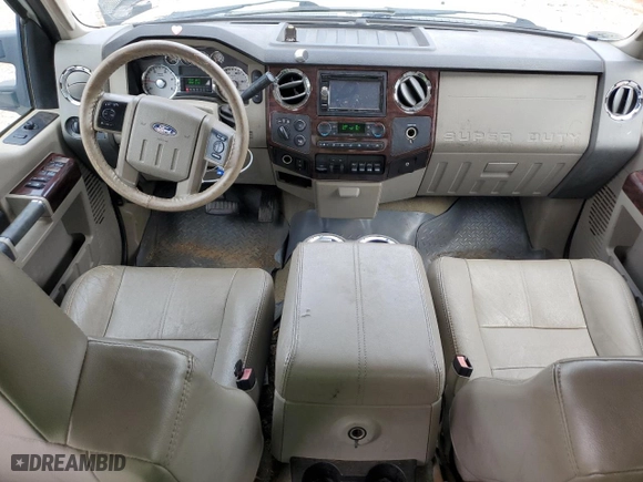 2008 Ford Super Duty F-350 DRW XL with VIN 1FTWW33R38EA40513, listed as a Copart auction lot 66915524 with 186,850 mi miles and Salvage Title. Bid and sale history available at carsss.com. Image 8.