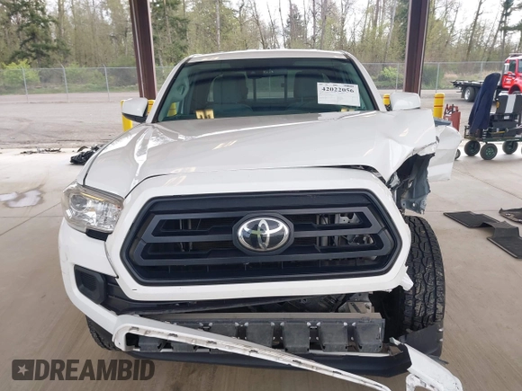 2021 Toyota Tacoma SR с VIN 3TYRX5GN8MT005858, выставлен на аукционе IAAI как лот 42022056 с пробегом 59 608 миль миль и . История ставок и продаж доступна на DreamBid. Изображение 13.