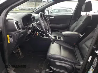 2020 Kia Sportage S with VIN KNDP6CAC6L7823051, listed as a Copart auction lot 46468565 with 17,486 mi miles and Salvage Title. Bid and sale history available at carsss.com. Image 7.