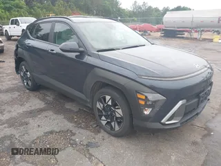2025 Hyundai Kona SEL with VIN KM8HB3AB9SU186756, listed as a IAAI auction lot 42191134 with 17,179 mi miles and . Bid and sale history available at carsss.com. Image 1.
