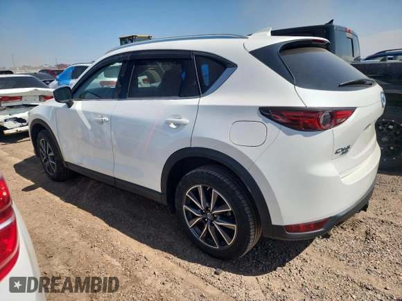 2018 Mazda CX-5 Grand Touring z VIN JM3KFBDM1J0473754, wystawiony jako Copart lot #60362245 z przebiegiem 72 792 mil mil oraz Szkoda całkowita • Salvage title. Historia ofert i sprzedaży dostępna na DreamBid. Obrazek 2.