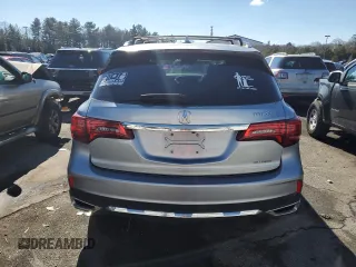 2018 Acura MDX with VIN 5J8YD4H34JL004454, listed as a Copart auction lot 43599075 with 98,974 mi miles and Salvage Title. Bid and sale history available at DreamBid. Image 6.