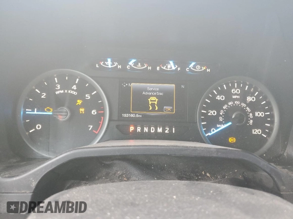 2017 Ford F-150 XL with VIN 1FTEW1EP4HKC59025, listed as a Copart auction lot 51977675 with 153,160 mi miles and Salvage title. Bid and sale history available at DreamBid. Image 9.