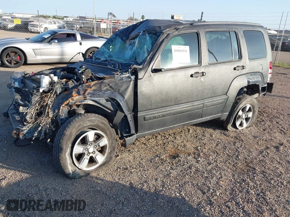 2008 Jeep Liberty Sport with VIN 1J8GP28K98W245697, listed as a IAAI auction lot 40896591 with Not Provided miles. Bid and sale history available at carsss.com. Image 18.