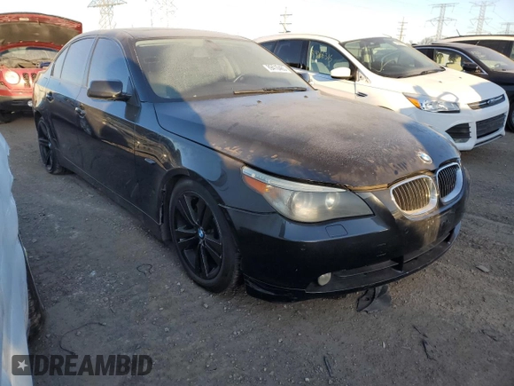 2005 BMW 5 Series 545i with VIN WBANB33515CN66325, listed as a Copart auction lot 89410465 with 155,240 mi miles and Clean Title. Bid and sale history available at carsss.com. Image 4.