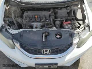 2014 Honda Civic Sedan LX with VIN 2HGFB2F51EH507450, listed as a Copart auction lot 51663335 with 185,305 mi miles and Salvage Title. Bid and sale history available at carsss.com. Image 12.
