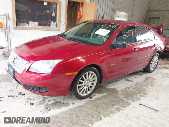 2007 Mercury Milan Premier with VIN 3MEHM08107R671956, listed as a IAAI auction lot 42568057 with 103,910 mi miles and . Bid and sale history available at DreamBid. Image 18.