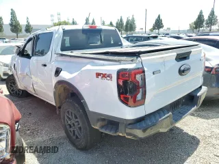 2024 Ford Ranger XLT с VIN 1FTER4HH6RLE08897, выставлен на аукционе Copart как лот 53127625 с пробегом Не указан миль и Списание • Salvage title. История ставок и продаж доступна на DreamBid. Изображение 2.