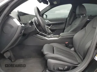 2024 BMW 4 Series 430i with VIN WBA63AV04RFS25464, listed as a Copart auction lot 53543965 with 18,008 mi miles and Salvage title. Bid and sale history available at DreamBid. Image 7.