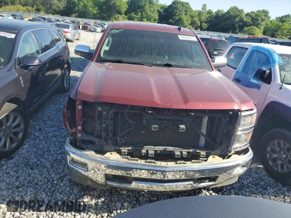 2015 Chevrolet Silverado 1500 LTZ with VIN 3GCUKSEC2FG151887, listed as a Copart auction lot 52625675 with 166,286 mi miles and Salvage Title. Bid and sale history available at carsss.com. Image 5.