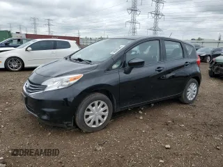 2016 Nissan Note S with VIN 3N1CE2CP7GL384488, listed as a Copart auction lot 58689385 with 102,344 mi miles and Salvage title. Bid and sale history available at DreamBid. Image 1.
